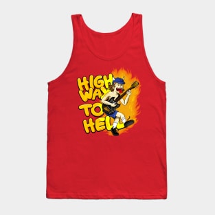 Angus Young ACDC Tank Top